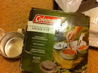 Sleeping bag/Camp cook set 1