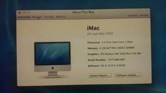 MINT Apple iMac Core 2 Duo 24-Inch Aluminum - $599 OBO 2