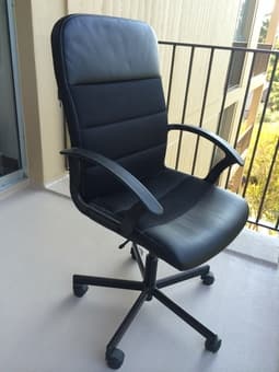 Moving Sale - Microwave, chair and shoe rack 1
