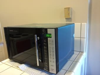 Moving Sale - Microwave, chair and shoe rack 3