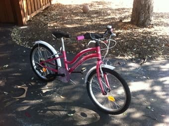 Girl Moutain Bike - 6 gears - Age 6 to 10 1