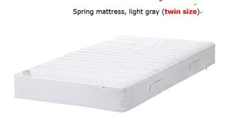 nice twin size mattress only $15 1