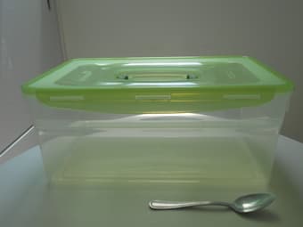 Green Plastic Container 2
