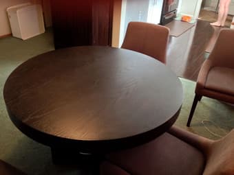 West Elm Dining Room Table with Chairs 2