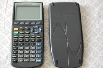 Desk Chair, table fan, TI -83 Calculator 2
