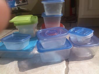 Storage bins - take'em all for $12 1