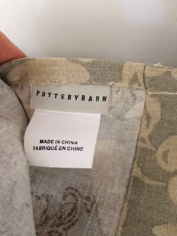 Pottery Barn Shower Curtain $25 3