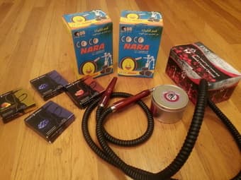 Hookah coal + hose - $20 1
