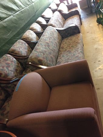 Surplus Sales is selling couches 1