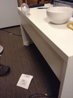 Futon, fridge, mirrors, tables 3