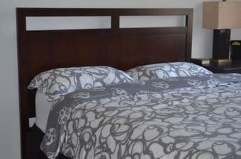 Queen-size Linear Bed ($150) (Mountain View) 1