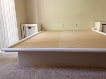 Bed Frame $75 + one bed side table $20 - Pick up location - Sunnyvale 1