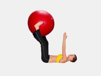 Red Exercise Ball - $10 1