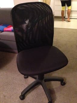 Beautiful Black Office Chair for sale - $30 OBO 2