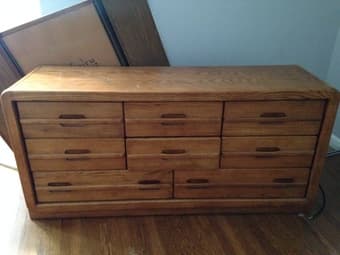 dresser and night stand 1