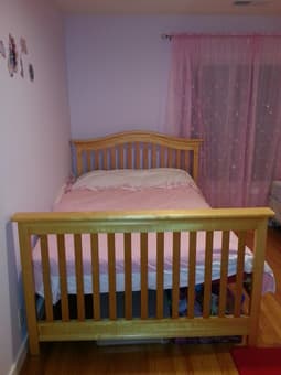Convertible Crib/Toddler/Full Bed + Conversion Kits- $250 2
