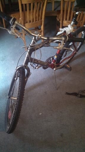 FOR SALE: Men's Hybrid Bike for Tall People, $80 3