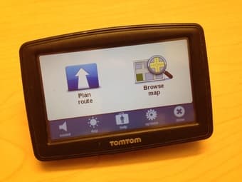 TomTom N14644 XL GPS Widescreen w/ Car Charger Bundle for $40 2