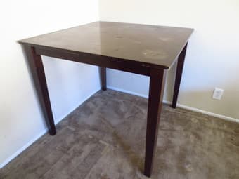 Big wooden table, $10 1