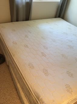 King size mattress + box springs - $25 1