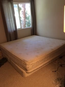 King size mattress + box springs - $25 2