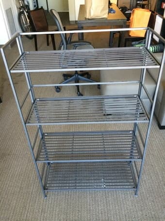 Metal shelf - $35 1