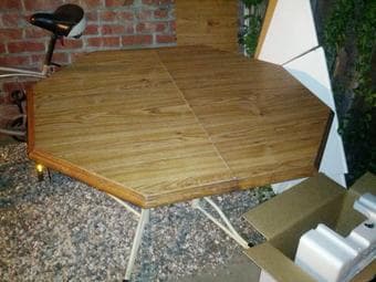 Dinner Table + 4 Chairs - $40 3