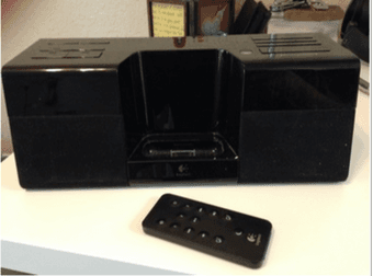 Logitech Pure-Fi Anytime iPod/iphone Alarm Clock Speakers - $45 1