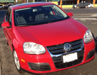 Jetta 2009 color Red 2