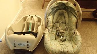 Child seat $5, child gate $25, baby toys $5 1