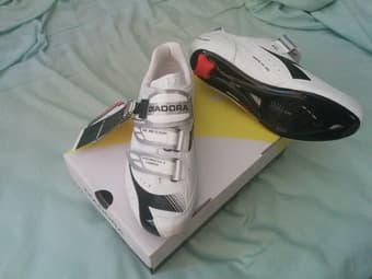 Road Shoes: Diadora Speedracer Carbon 2 (Size EU 43.5/ US 9.5): $120 1