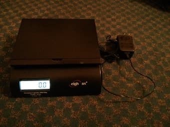 Digital scale, weights up to 75lb, $10 1