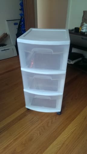 3-Drawers on Wheels 2