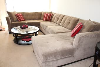 Macy's Elliot 3-Piece Sectional Sofa - LIKE NEW - $999 3
