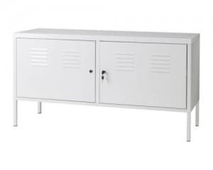 WHITE IKEA PS. CABINET 1