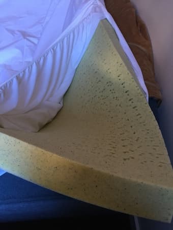 Twin XL Mattress Topper, Bed Bug Guard and sheets - $150 2