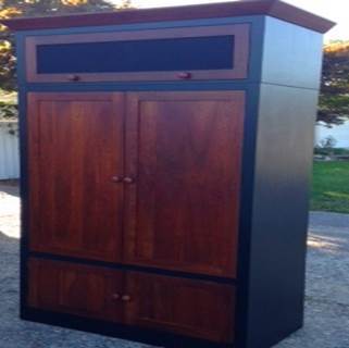 EHTAN ALLEN ENTERTAINMENT ARMOIRE 1