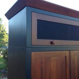EHTAN ALLEN ENTERTAINMENT ARMOIRE 2