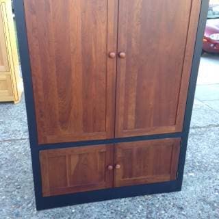 EHTAN ALLEN ENTERTAINMENT ARMOIRE 3