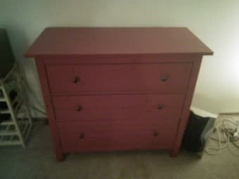 Hemnes 3 Drawer Dresser ($15) 1