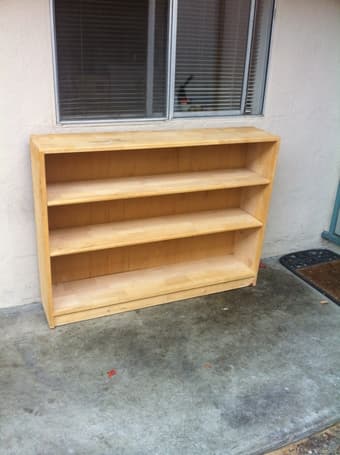 Three layer bookshelf for sale 1