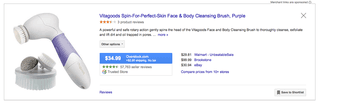 spin brush-exfoliator kit -brand new $25 or OBO 1