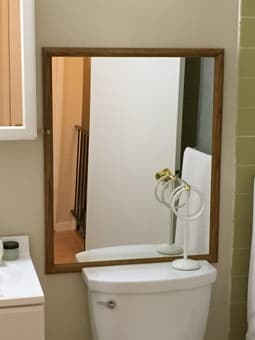 Solid Wood Framed Mirror - $30 Union City Pick Up 1