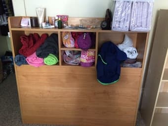 床头headboard shelf full size 1