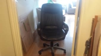 Leather Executive Office Chair 1