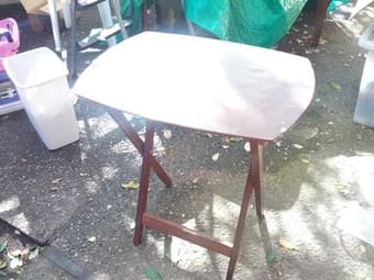 Folding table for $6 1