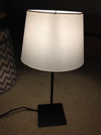 Moving Sale! Dish Rack, Table Lamp, Storage Bins, Trash Can 2