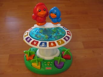 baby+kids stuff: music table, gym, toys 3