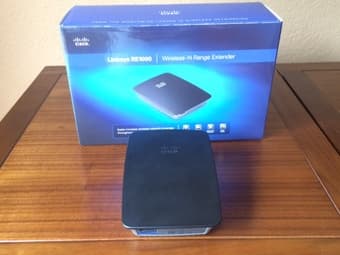 Linksys Wi-Fi Router E2000 and Range Extender RE1000 - $65 2