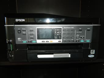 Epson WorkForce 545 Color Ink-jet - Fax /copier /printer /scanner $50 1